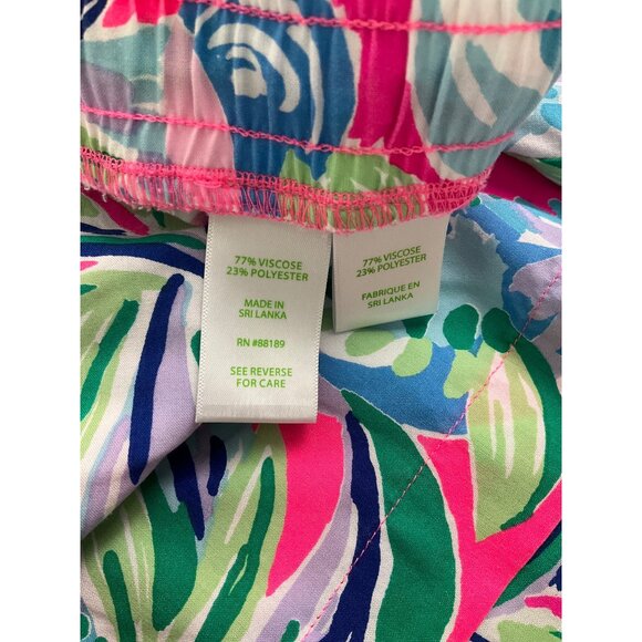 Lilly Pulitzer Katia Raise the Bar Shorts, size Large - Picture 8 of 9